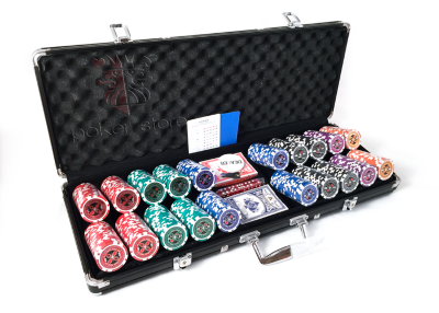 Набор для покера Ultimate 500 фишек Номиналы 5, 25, 50, 100, 500 и 1000
Сумма номиналов = 93000
