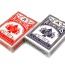 Сукно 60х90 см, колода карт и фишка на удачу - Колода карт для покера с пластиковым покрытием