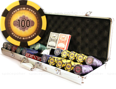 Набор Premium-Poker 500 фишек Номиналы 1, 5, 25, 50, 100 и 500
Сумма номиналов = 46075