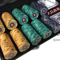 Набор для покера EPT 500 фишек, керамика